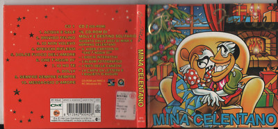 MINA ADRIANO CELENTANO CD + CD ROM MINA CELENTANO 1998 Edizione Limitata Natale
