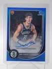 BEN SARAF 2025-26 BOWMAN CHROME BLUE ROOKIE AUTO /150 #BCA-BA NETS Q6633