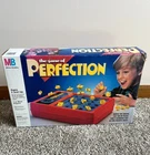 Vintage 1990 Perfection Game Milton Bradley 100% complete & working