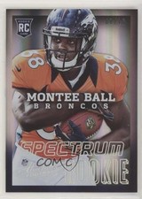 2013 Absolute Rookie Spectrum Platinum 7/10 Montee Ball (Both Hands on Ball) xq3