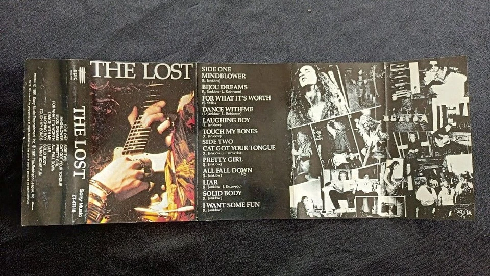 The Lost : Self-titled ( Cassette Tape ) - Image 4 of 4