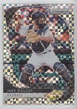 2020 Panini Prizm Tier II Power Plaid Prizm 56/75 Jake Rogers #137 0a4s