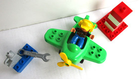 LEGO Duplo 10808 Little Plane Set Pilot Airplane-