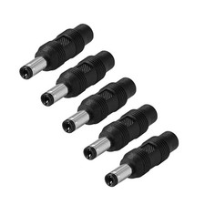 5pcs DC Power Connector Adapter 5.5mm x 2.1mm Male Plug to 3.5mm x 1.35mm Female