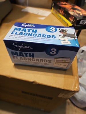 3rd Grade Math Flashcards: 240 Flashcards for - Cards, by Sylvan Learning - Good
