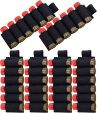 6 Packs 6 Rounds Shotgun Side Saddle Carrier. 12/20 Gauge Shotgun Shell Holder.