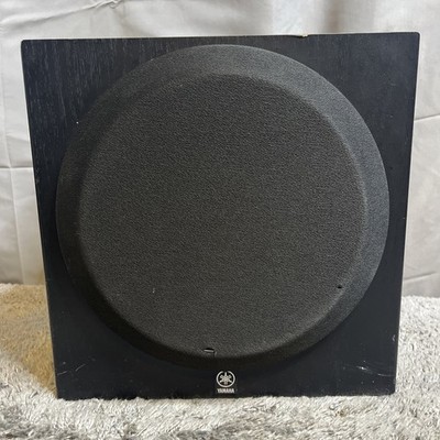 Yamaha YST-SW012 8'' Powered Subwoofer Home Theater Surround Sound System Tested