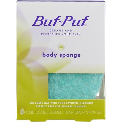 5 Pack Buf-Puf Body Sponge, Double-Sided