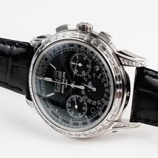 Patek Philippe Grand Complications 5271P-001 Perpetual Calendar Platinum Black 8