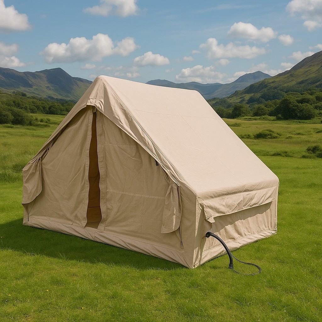 Tienda de campaña inflable para 4-8 personas impermeable refugio aéreo todas las estaciones