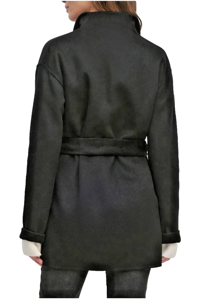 The Jasper Wool Blend Wrap Coat - Favorite Daughter, Size XS - Image 2 of 4
