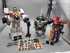 MIGHTY MORPHIN POWER RANGERS MEGAZORD WHITE TIGERZORD DRAGONZORD BANDAI LOT 1994