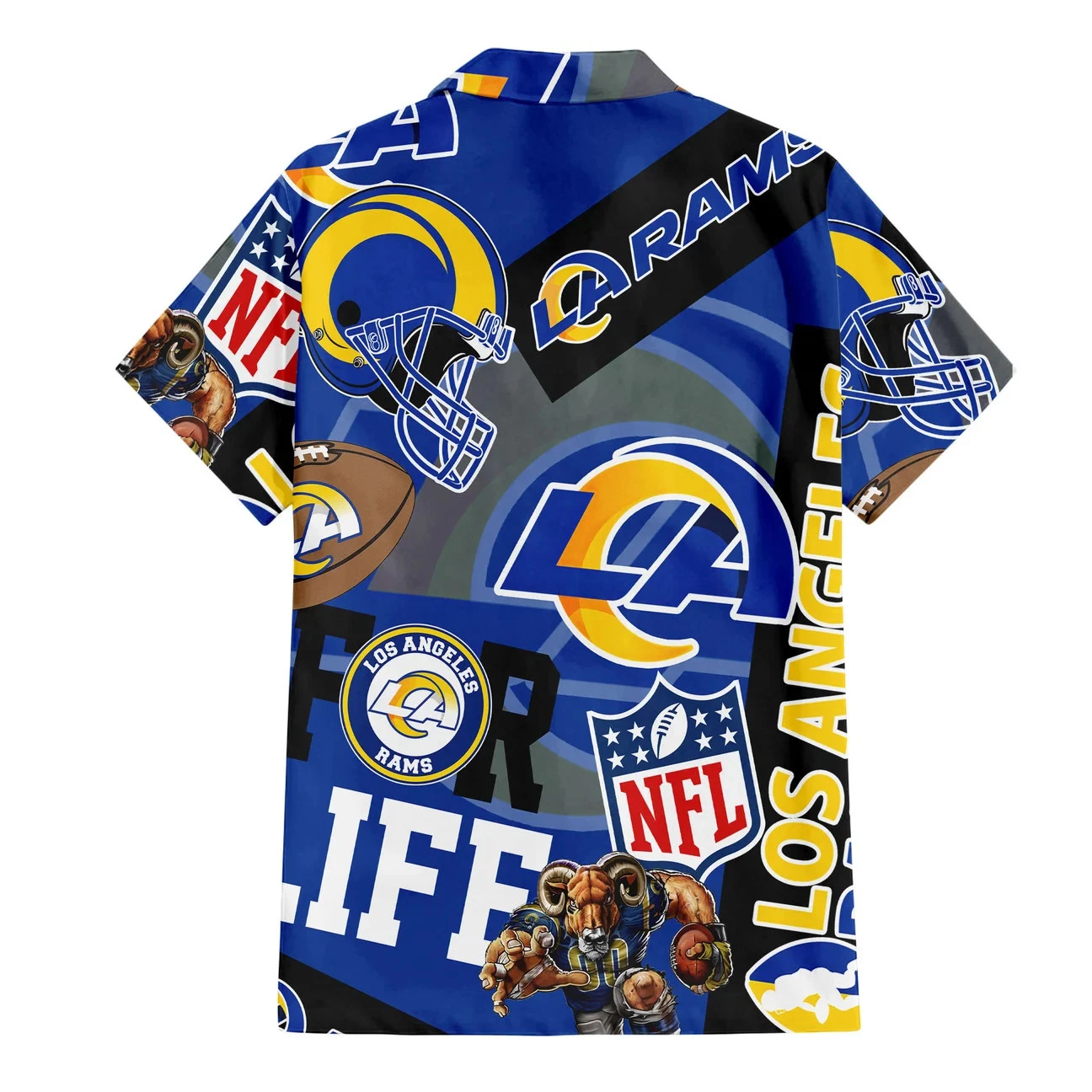football Los Angeles For Life Hawaiian Shirt