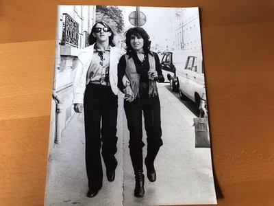 GILBERT MONTAGNÉ und ESTHER GALIL - ORIGINAL PRESSEFOTO 18x24cm