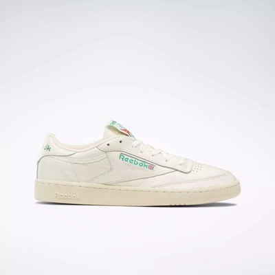 REEBOK CLUB C 85 VINTAGE CHALK GLEN GREEN 100000317 MEN'S SIZING BRAND NEW W/BOX