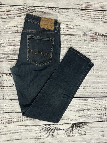 American Eagle Outfitters Men’s Extreme Flex Super Skinny 32x34 Dark Wash EUC
