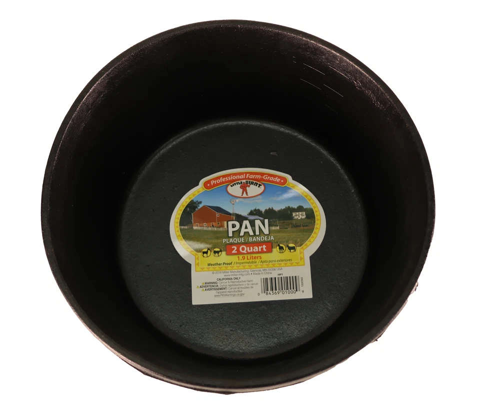 Bandeja de alimentación de goma Little Giant de 2 cuartos - HP-1 Foto 4 de 4