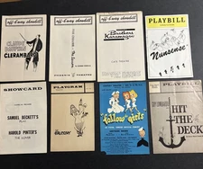 Lot Misc Vintage Playbills Showbills Mostly 1960s - Off Broadway & Other Venues