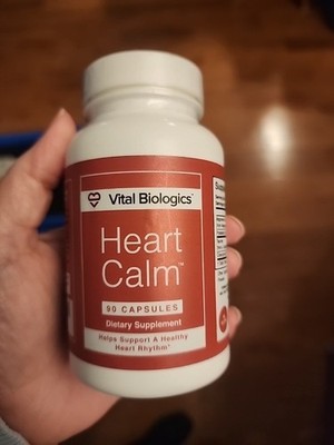 HEART CALM Helps Support A Healthy Heart Rhythm Dietary Supplement 90 Caps 