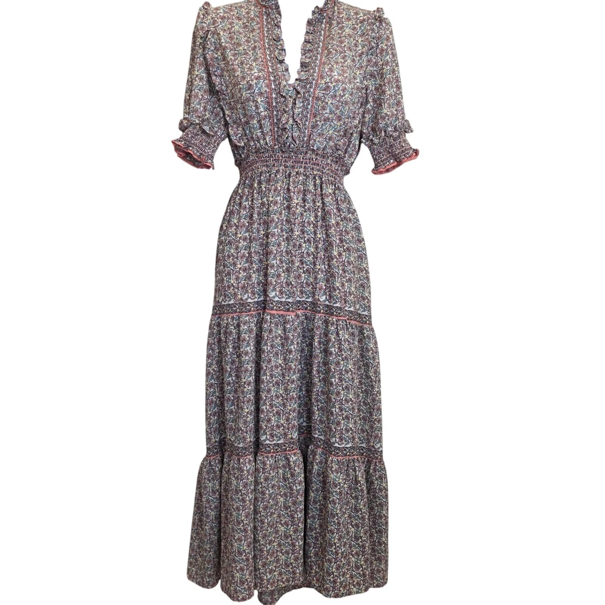 red summer dress maxi Korea Avenue