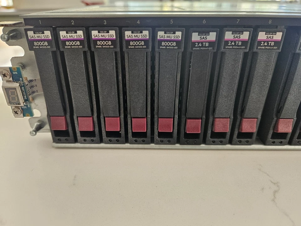 HPE MSA 2052 SFF, Dual controller FC/iSCSI, 35TB Raw Capacity | Q1J03A - Image 2 of 4