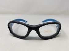 BOLLÉ CRUNCH BLACK/GRAY/LIGHT BLUE 48-17-125 FULL RIM GOGGLES TZ46
