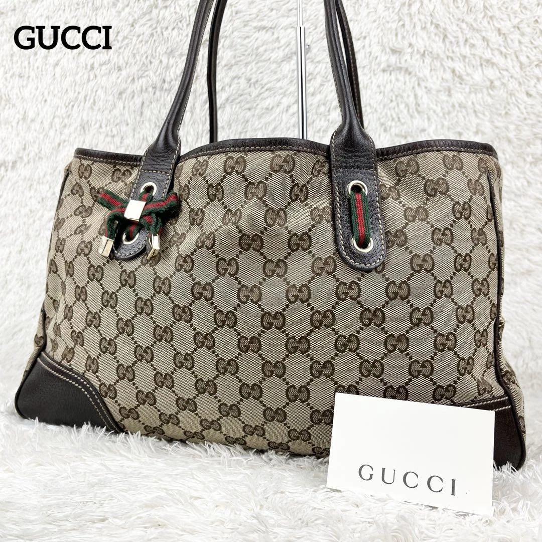 Gucci Sherry Line Gg toile printhie sac fourre tout créateur sac à main fourre tout luxe