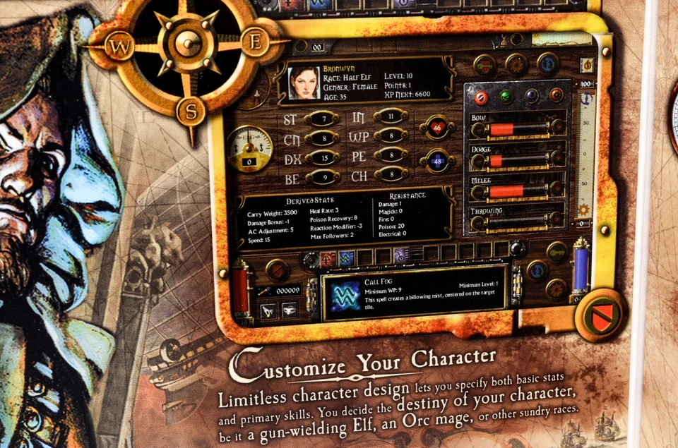 Arcanum of Steamworks & Magick Obscura NEW PC 2001 Big Box RPG Game Sealed - Image 3 of 4