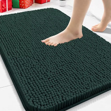 Arotive Bathroom Rugs 30X20 Extra Soft Absorbent Shaggy Chenille Bath Rugs Machi