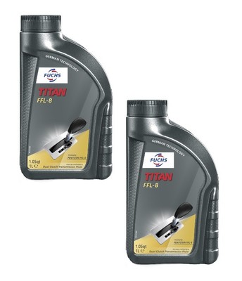 Fuchs Titan FFL-8 2Liter Doppelkupplungsgetriebeöl ZF TE-ML 11 (ZF004743)