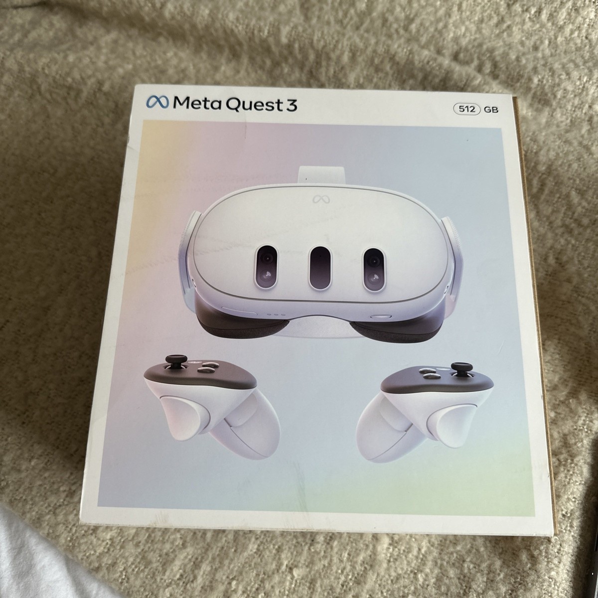 Meta Quest 3 512GB Standalone VR Headset with Asgard's Wrath