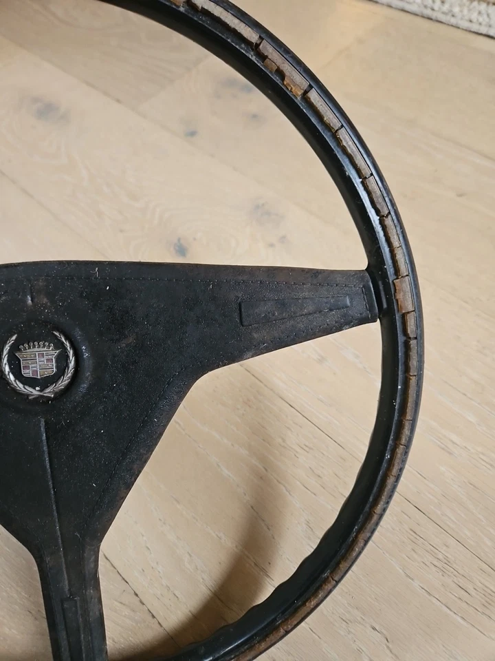 Fleetwood original de 1969. Se adapta a Cadillac 1969-1989... volante 15". Foto 4 de 4