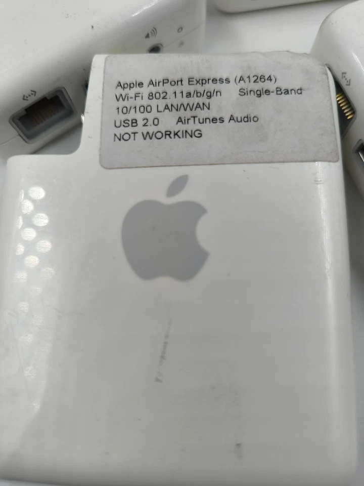 Lot of 4 Apple AirPort Express A1264 - Not Working, Missing Part - Image 2 of 4
