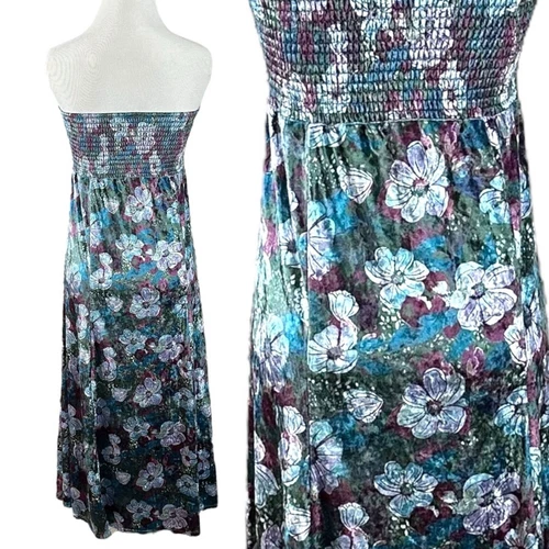 Free People Carpe Diem Convertible Maxi Skirt in Sea Glass XS NEW Mermaid Fairy - Picture 7 of 14