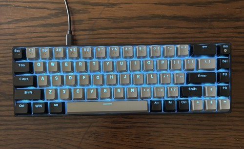 MageGee Portable 60% Mechanical Gaming Keyboard Grey/Black - 第 3/3 張圖片