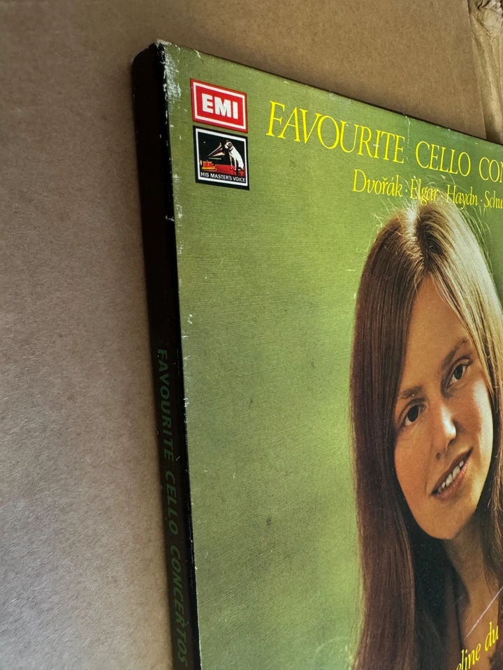 SLS 895 Favourite Cello Concertos Jacqueline Du Pre 3 LP box set - Image 4 of 4