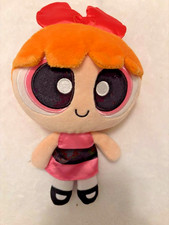 Vintage 1999 Powerpuff Girls Blossom Cartoon Network Plush Toy 9