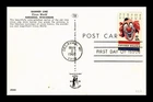 Dr Jim Stamps 5c Circus First Day Issue 1966 on Postcard