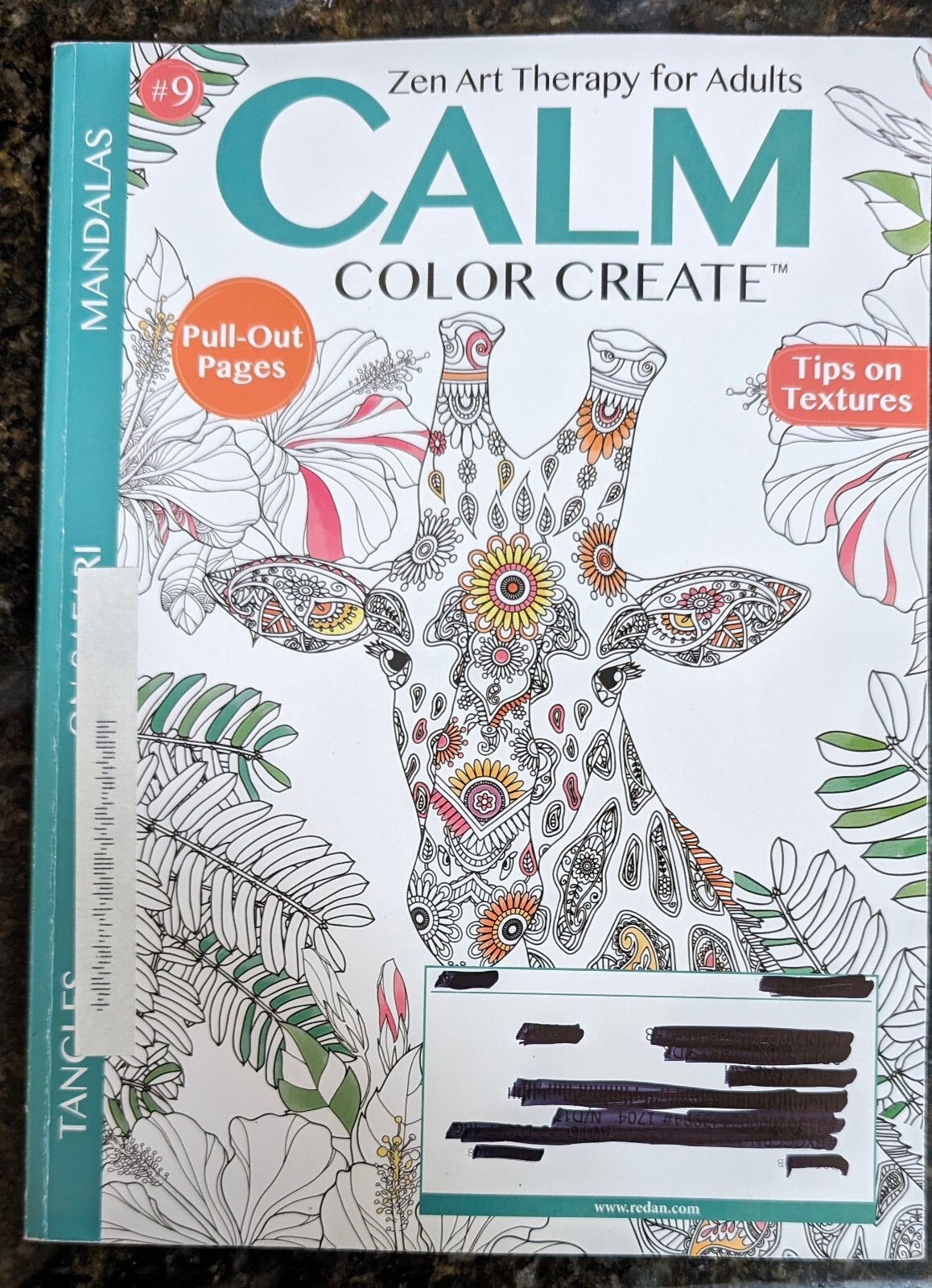 Calm Color Create 9 July Aug 2017 Zen Art Therapy for Adults Tips Pull