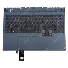 Top Case Palmrest Upper Case RGB US Backlit Keyboard TP For Legion 5-15ACH6 82JW
