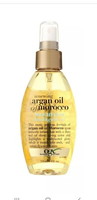 OGX Renewing + Argan Oil Of Morocco Weightless Healing Dry Oil, 4 FL OZ