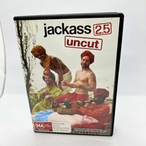 Jackass 2.5 Uncut (DVD, 2007)