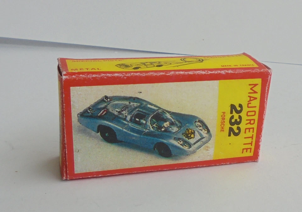 Repro Box Majorette Nº232 Porsche