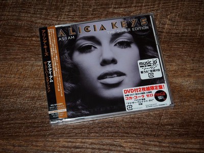 ALICIA KEYS -- AS I AM / THE SUPER EDITION (CD+DVD) / LIMITED PRESSING -- Japan
