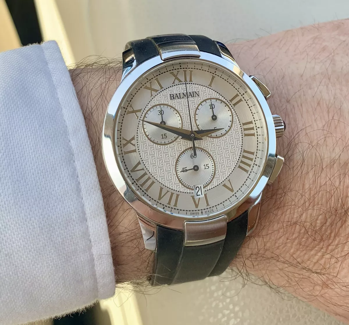 Pierre Balmain SWISS Men s Watch Quartz Chronograph SHEAR ELEGANCE