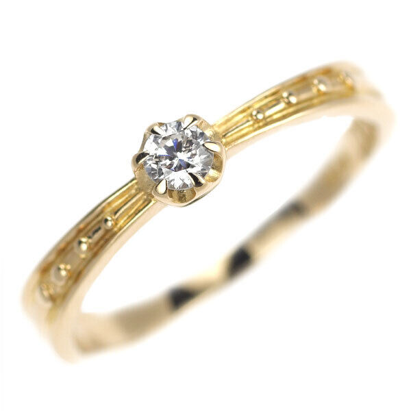 4℃ K18YG diamond ring - Auth SELBY_JAPAN | eBay 4℃ K18YG diamond ring - Auth SELBY_JAPAN | eBay