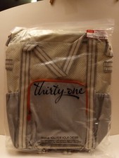 Thirty One Day Away Backpack, Whisper Grey Colorblock, 8010AM260000, New