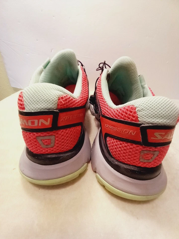 Tênis de corrida Salomon XR Mission 1 Trail masculino tamanho 9 171383 excelente estado. - Imagem 4 de 4