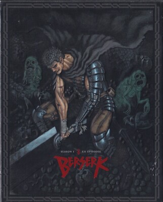 Berserk Staffel 1: Episoden 1-12 Limitierte Edition (BD/DVD, 2018, 4-Disc Set)
