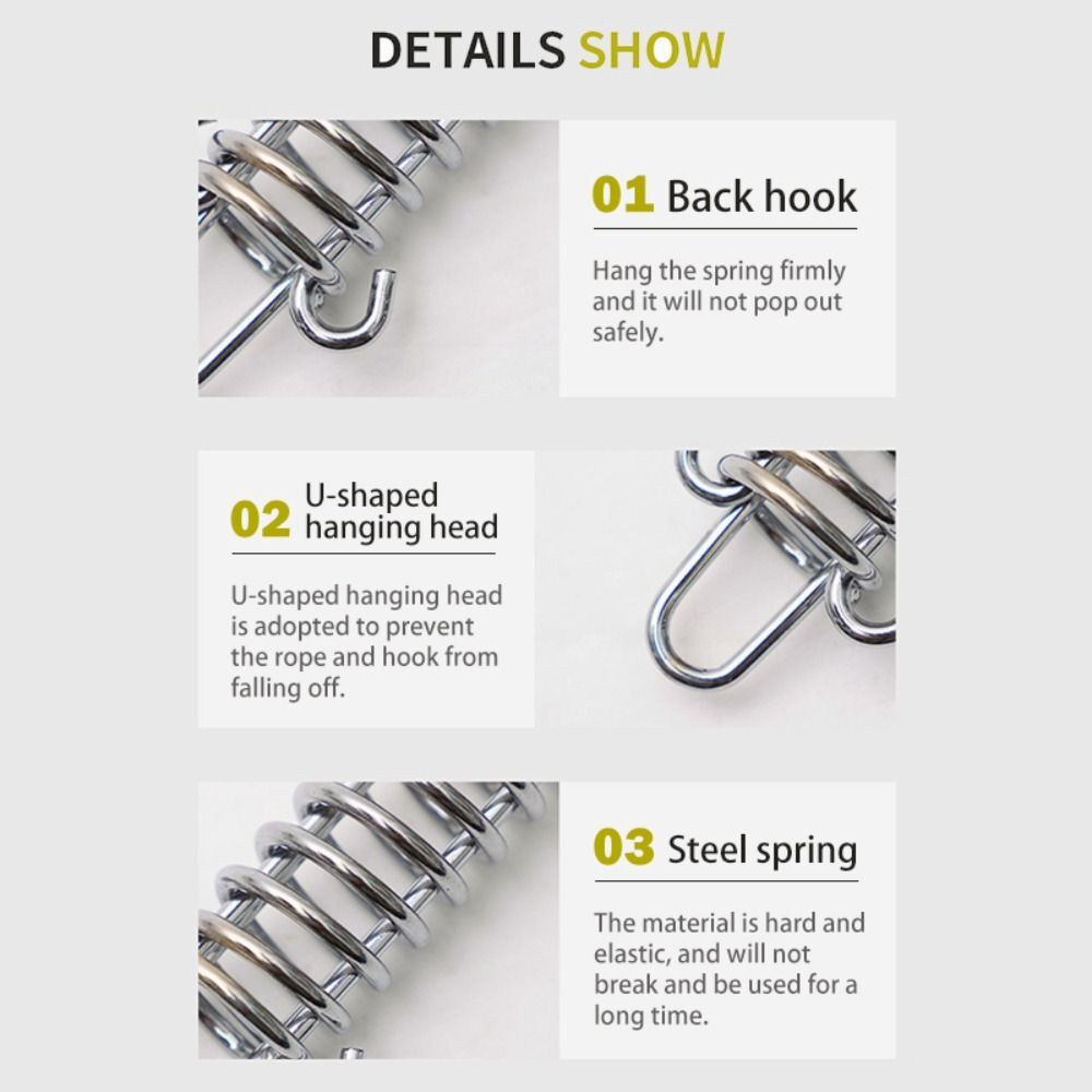 Hard Material Spring Tension Buckle High Strength Tent Wind Rope Spring ...